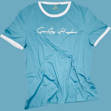 Load image into Gallery viewer, GreAy Hayden “Tha One” T-Shirt (Mint Blue/Wynter White)